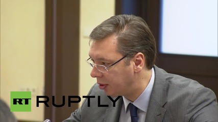 Russia: Vucic thanks Putin for help in protecting "territorial integrity" of Serbia