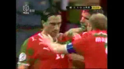 Швейцария - Турция 1 - 0