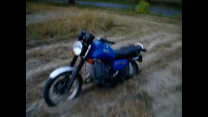 Mz Etz 251 Окопаване