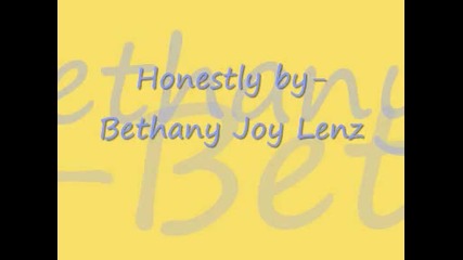 Превод! Bethany Joy Lenz - honestly 