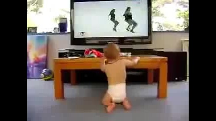 Смях! Танцуващо бебче :)