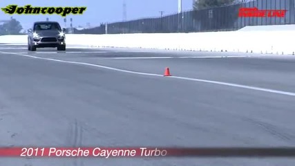 Jeep Srt8 vs Porsche Cayenne Turbo