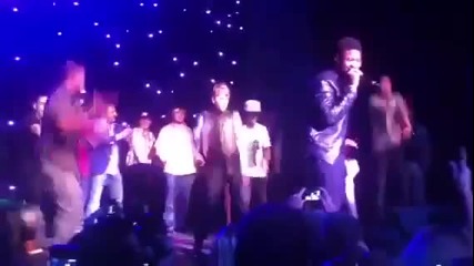 Usher & Justin Bieber performing - Scooter's 30th B'day Party