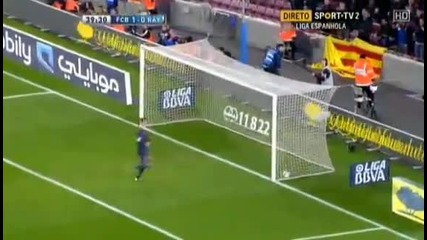 Барселона - Райо Валекано 2:0, Меси (40)