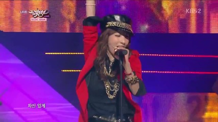 130215 Rainbow - Golden Touch + Tell Me Tell Me @ Music Bank