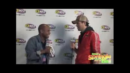 Enrique Iglesias Interview backs