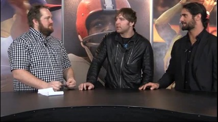 Dean Ambrose and Seth Rollins - Cleveland Interview January 27th, 2014
