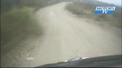 Argentina Day 3 Ogier up side down
