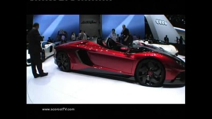 Lamborghini Aventador J Concept Geneva 2012