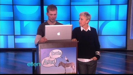 Justin Bieber on Ellen
