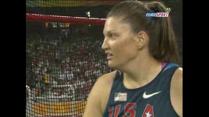Американка спечели хвърлянето на диск при жените на Олимпиадата в Пекин 2008