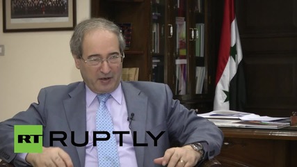 Syria: Deputy FM Mekdad says Russian airstrikes 'in accordance with international law'