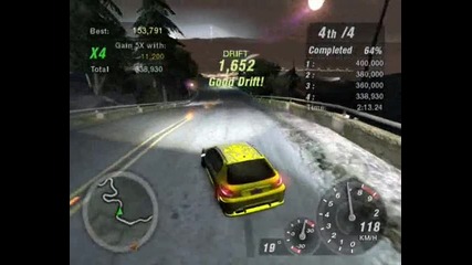 Need for Speed - Drift - Golf and Peugeot 206