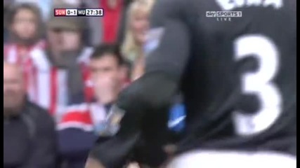 Манчестър Юнайтед 1 - 0 Съндърланд Нани Гол *hq*