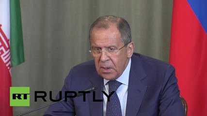 Russia: Only Syrian people can decide their country's future - Lavrov