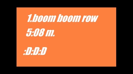 boom boom pow