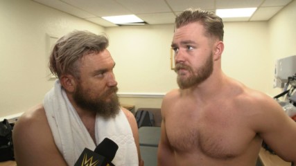 Moustache Mountain "didn't have everything" against Gibson & Drake: WWE.com Exclusive, Jan. 12, 2019