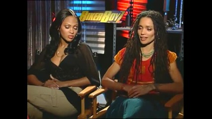 Orlando Jones and Lisa Bonet in Bilker Boyz 