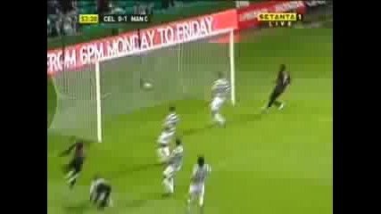 Man city vs Celtic - Martin Petrov Goal