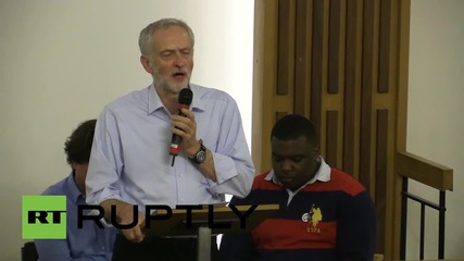 UK: Labour's Jeremy Corbyn rails against welfare cuts and foreign intervention