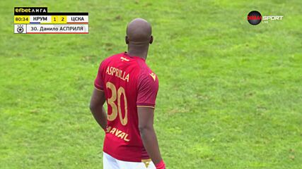 Отиграванята на Данило Асприля за ЦСКА