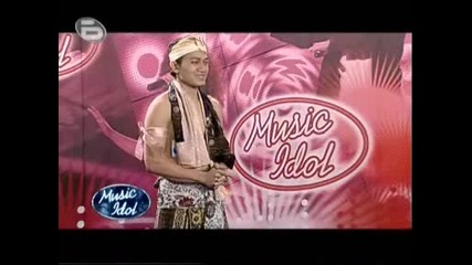 Music Idol 3 Кастинг Бургас ! Гост От Индонезия - Асеп Маскар 03.03