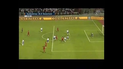 12.08.2009* Азербайджан - Германия 0:2 Мирослав Клозе
