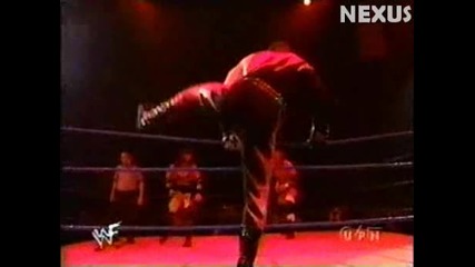 Хандикап Мач: Kane vs. Triple H & X - Pac 10.02.2000