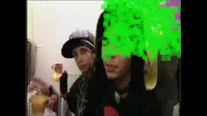 Tom freakin out And Bill without makeup