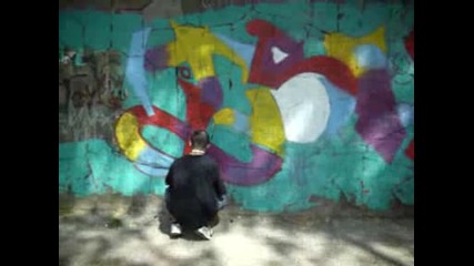 Tru - One Graffiti vid 2 Plovdiv Kichuka Ailqk :)