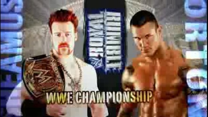 Wwe Royal Rumble 2010: Sheamus vs. Randy Orton Matchcard 