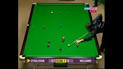 R.OSullivan в акция (147 срещу M.Williams)