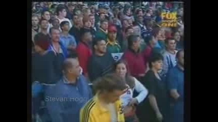 Flashing Boobs At Rugby Game