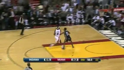 Indiana Pacers vs. Miami Heat - 01.04.12.