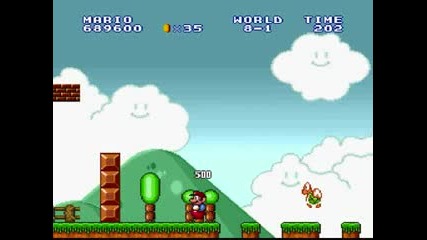 Lets Play Super Mario All - Stars (smb1) #03 - Bowsers Demise 
