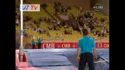Елена Исинбаева 5.04 М Световен Рекорд Монако 29.07.2008 