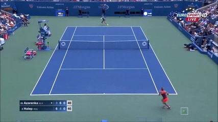Victoria Azarenka vs Simona Halep - Highlights Us Open 2015