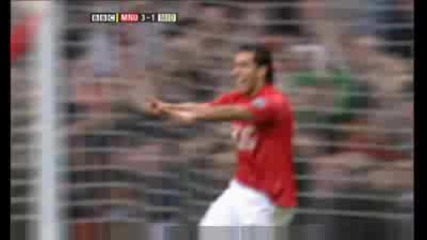Невероятно Изпълнение На Rooney И Tevez