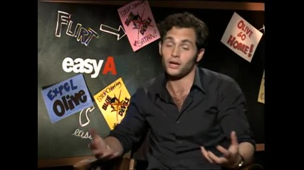 Easy A Interview Penn Badgley 