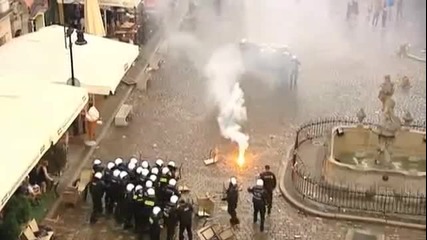 Един за всички и всички за един ! кадри от Евро 2012