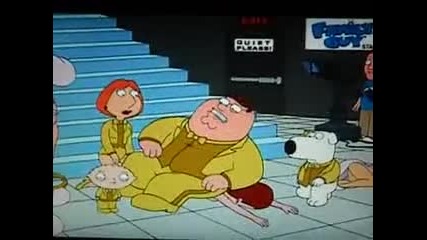 Family Guy theme tune goes wrong 
