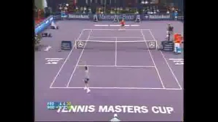Federer Vs Roddick Play Of The Week