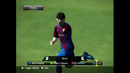 Pes 2010 funny messi Bug 