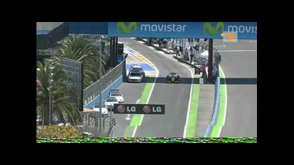 Formula 1 2010 Валенсия Квалификации част 4 
