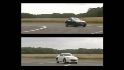 Top Gear Bmw Z4 vs Nissan 370z
