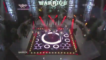 B.a.p - Warrior @ Music Bank (10.02.2012)