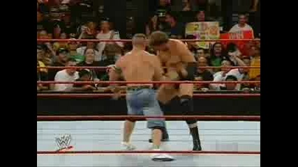 John Cena Vs. Jbl [raw 09.06.08]