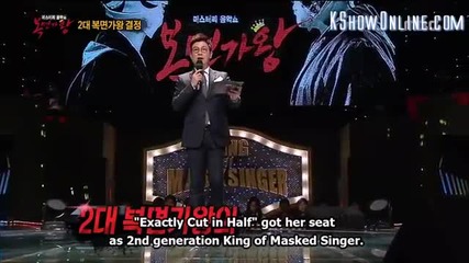 [eng subs] King of Mask Singer E04 [150426]