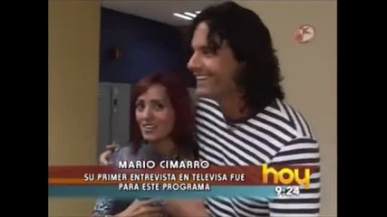 Primeras Imagenes De Mario Cimarro En El Set De Grabacion De La Novela Mar De Amor 