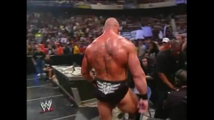 Брок Леснар срещу Хълк Хоган - Wwe Smackdown 2002